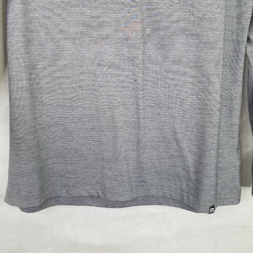 Performance Men’s Gray Quarter-Zip Pullover - Picture 8 of 16